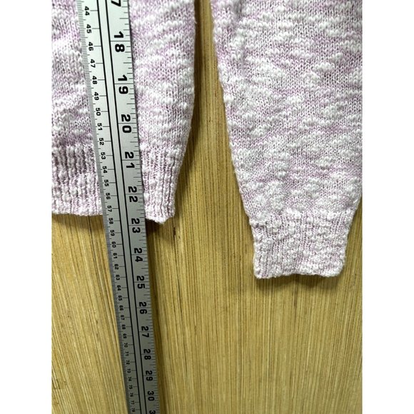 Cat & Jack - Girls Lavender Purple Cardigan Sweater - Extra Large (14/16) - Picture 6 of 14